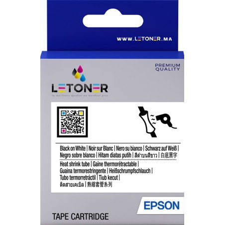 RUBAN NOIR COMPATIBLE  EPSON ERC-38P