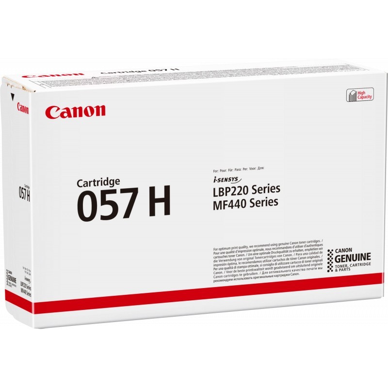 Canon 057H Noir - Toner Canon origine (3010C002AA)