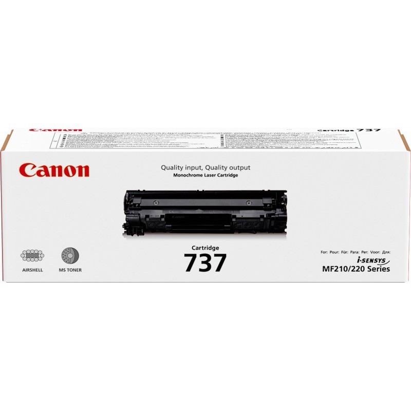 Canon 737 Noir - Toner Canon origine (9435B002AA)