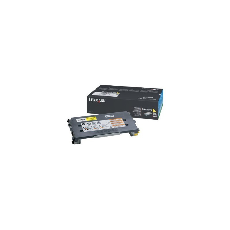 cartouche-lexmark-toner-jaune-c500-x500-x502-c500s2yg