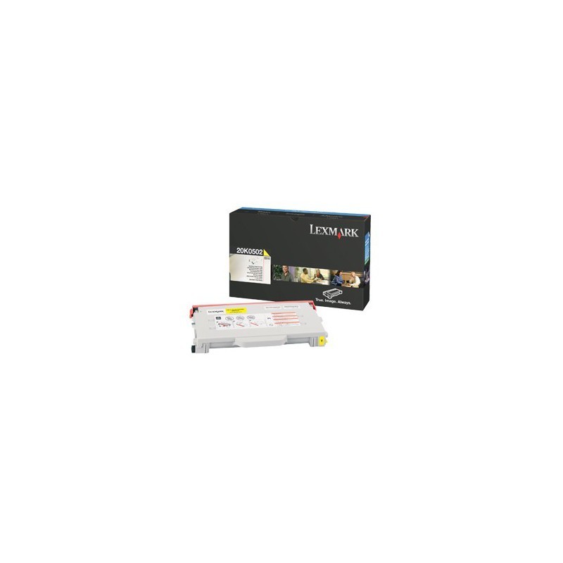 cartouche-toner-jaune-lexmark-c510-20k0502