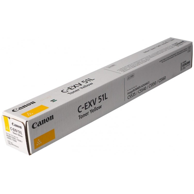 Canon C-EXV 51L Jaune - Toner Canon d'origine (0487C002AA)