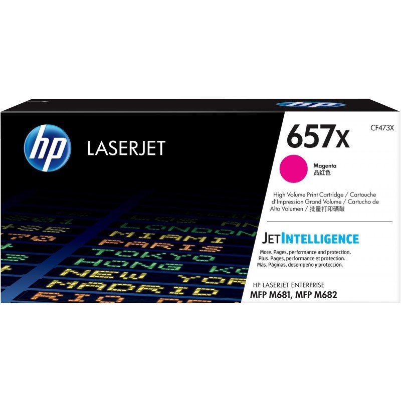 HP 657X Magenta (CF473X) - Toner grande capacité HP LaserJet d'origine