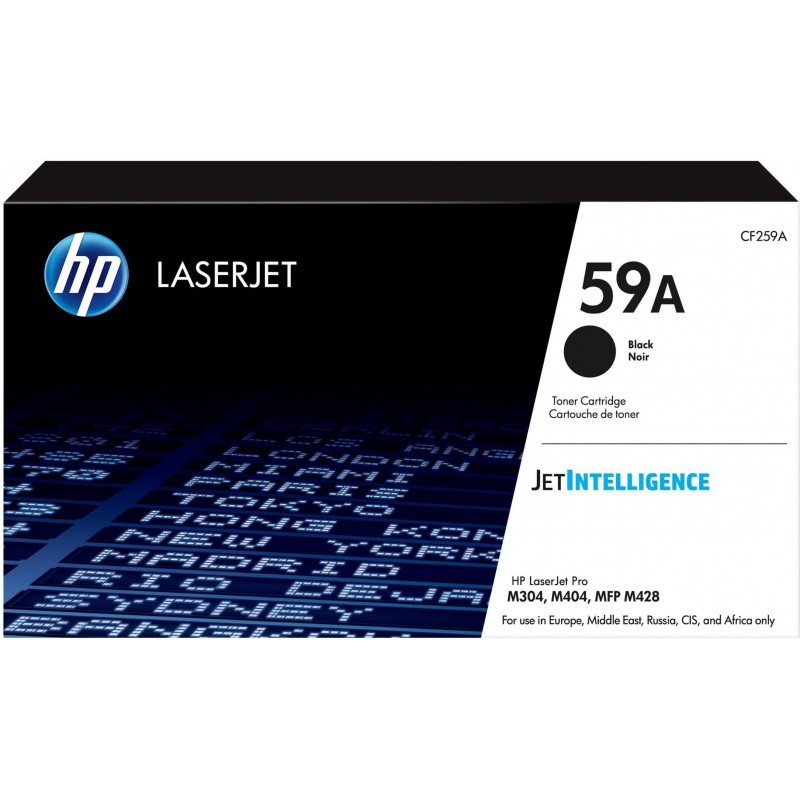 HP 59A Noir (CF259A) - Toner HP LaserJet d'origine