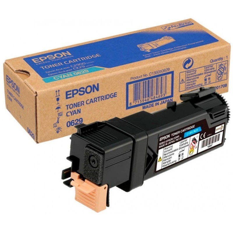 Epson 0629 Cyan - Toner Epson d'origine (C13S050629)