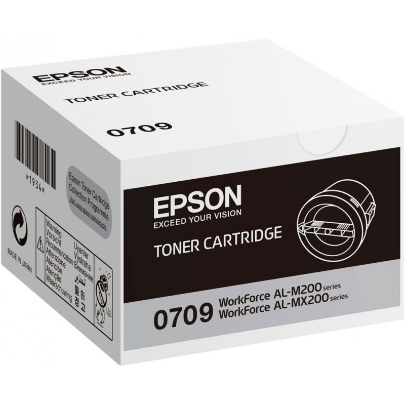 Epson 0709 Noir - Toner Epson d'origine (C13S050709)