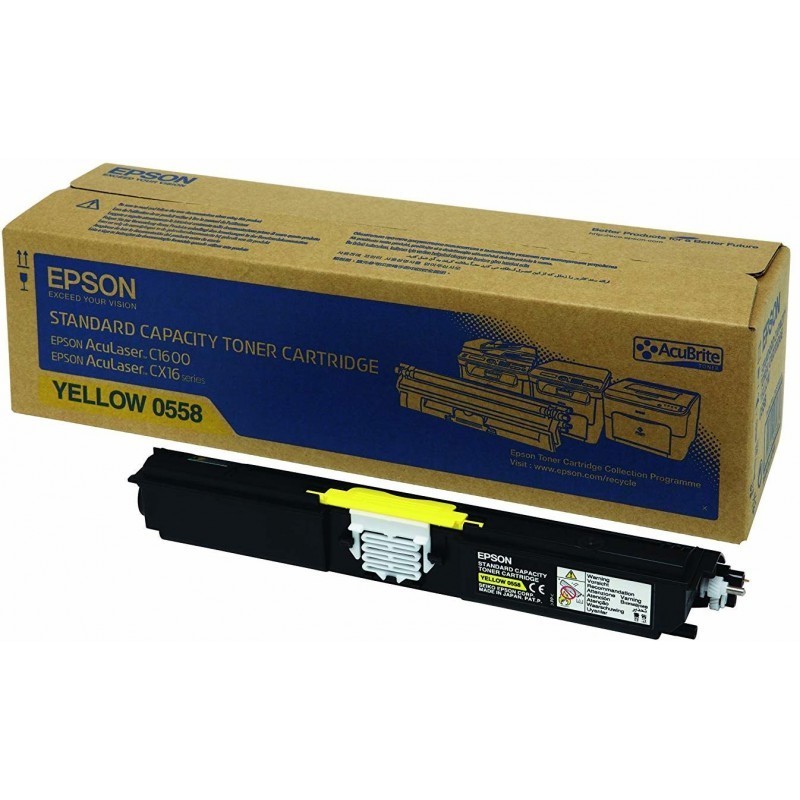 Epson 0558 Jaune - Toner Epson d'origine (C13S050558)