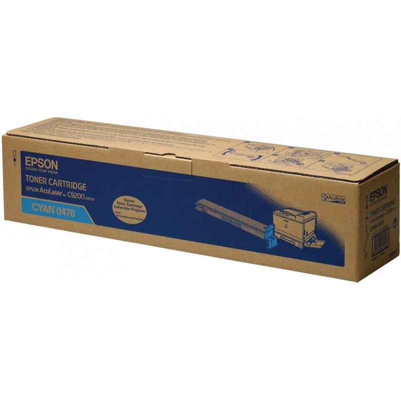 Epson 0476 Cyan - Toner Epson d'origine (C13S050476)