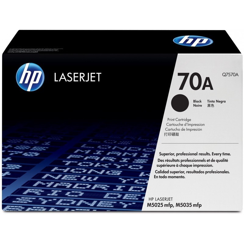 HP 70A Noir (Q7570A) - Toner HP LaserJet d'origine