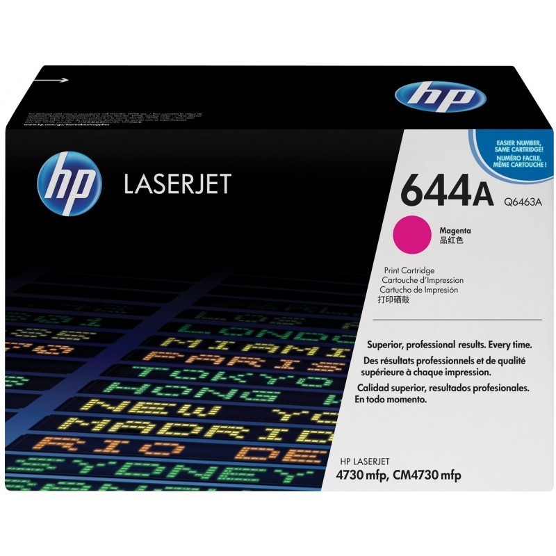 HP 644A Magenta (Q6463A) - Toner HP LaserJet d'origine