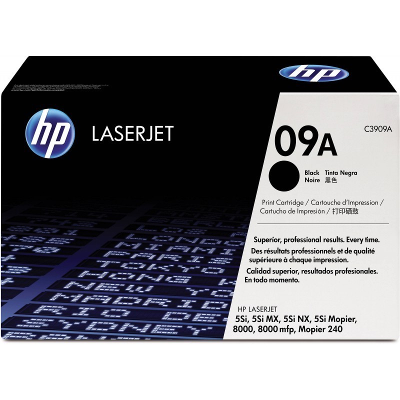 HP 09A Noir (C3909A) - Toner HP LaserJet d'origine