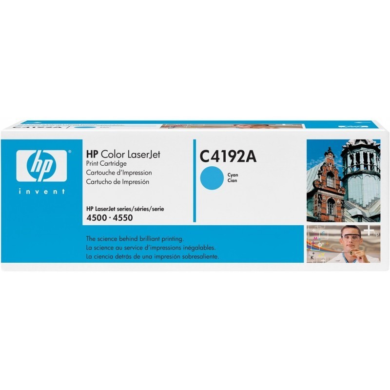 HP C4192A Cyan - Toner HP LaserJet d'origine