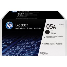 HP 05A Noir (CE505D) - Pack...