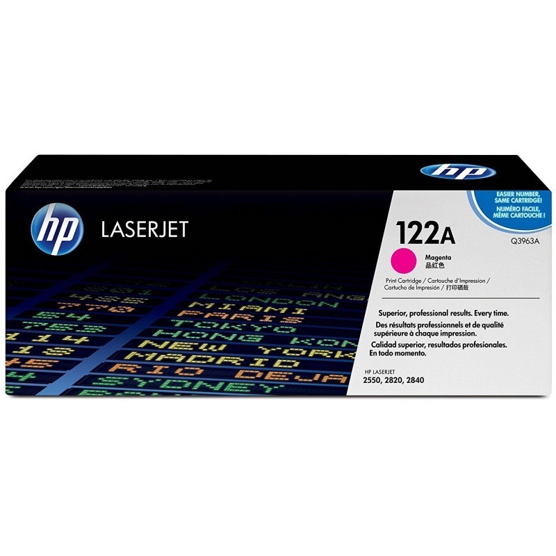 HP 122A Magenta (Q3963A) - Toner HP LaserJet d'origine