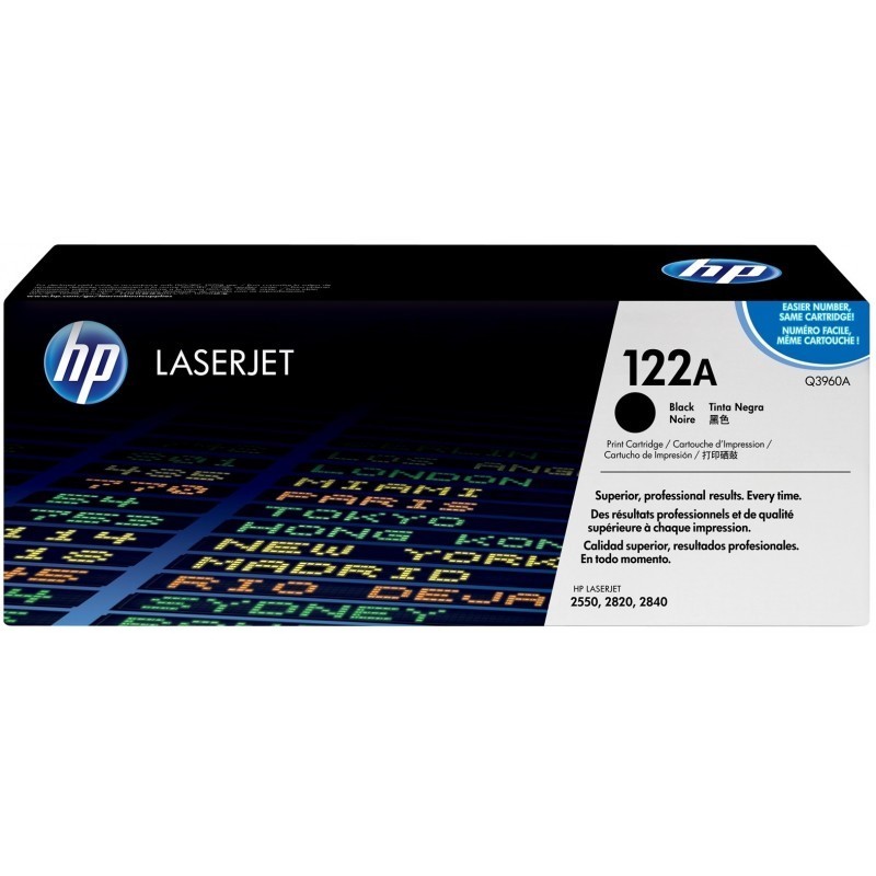 HP 122A Noir (Q3960A) - Toner HP LaserJet d'origine