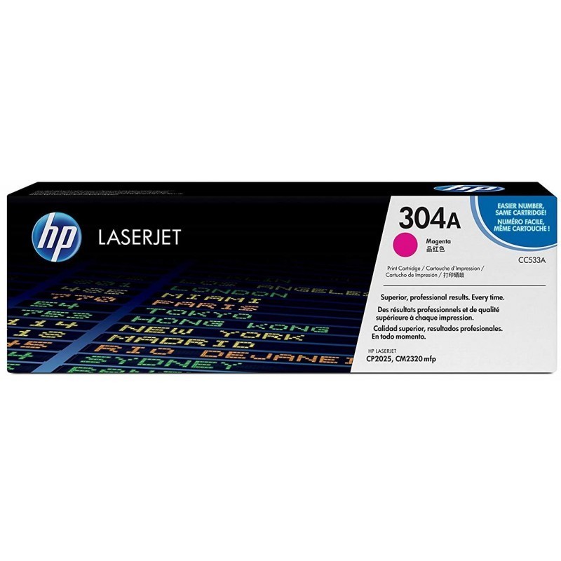 HP 304A Magenta (CC533A) - Toner HP LaserJet d'origine