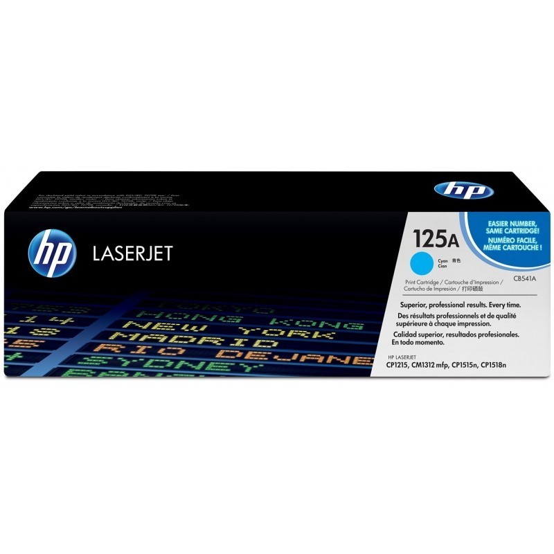 HP 125A Cyan (CB541A) - Toner HP LaserJet d'origine