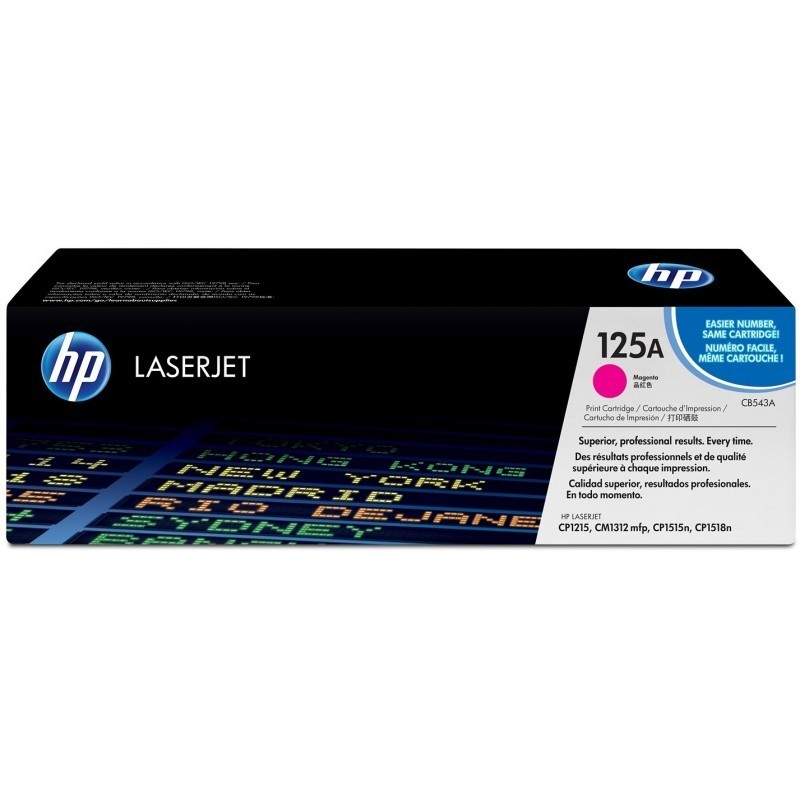 HP 125A Magenta (CB543A) - Toner HP LaserJet d'origine