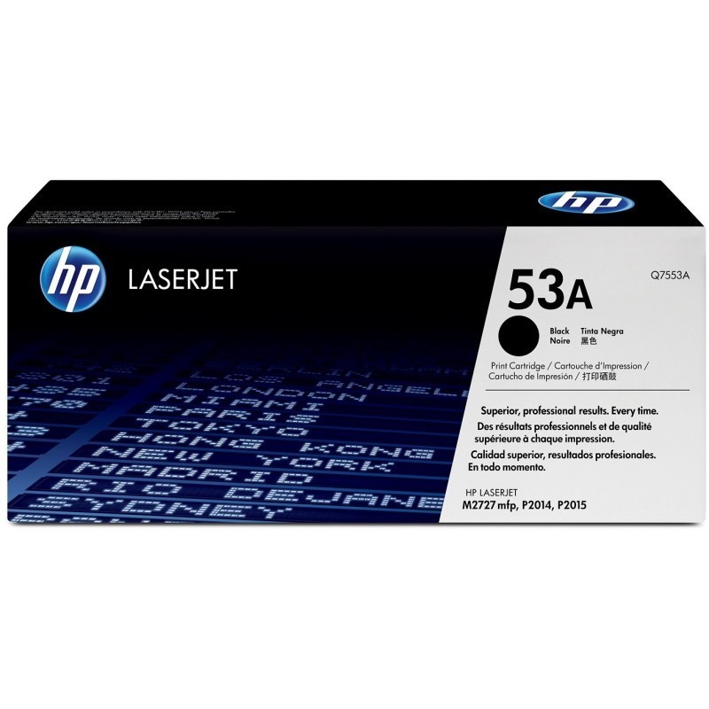 HP 53A Noir (Q7553A) - Toner HP LaserJet d'origine