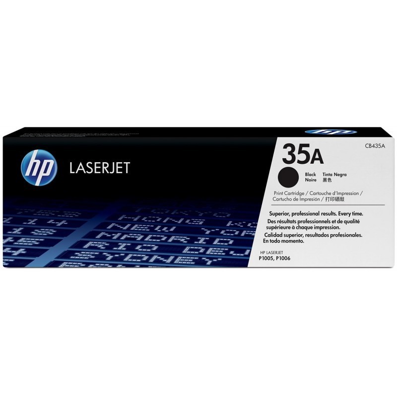 HP 35A Noir (CB435A) - Toner HP LaserJet d'origine