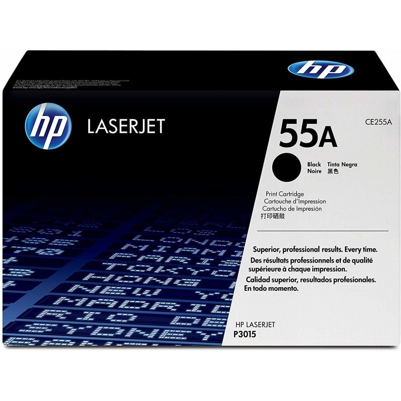 HP 55A Noir (CE255A) - Toner HP LaserJet d'origine