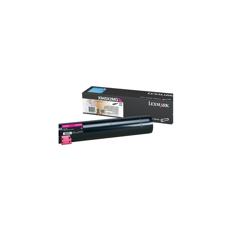 Cartouche toner Lexmark haute capacité (22K) X940e, X945e magenta (X945X2MG)