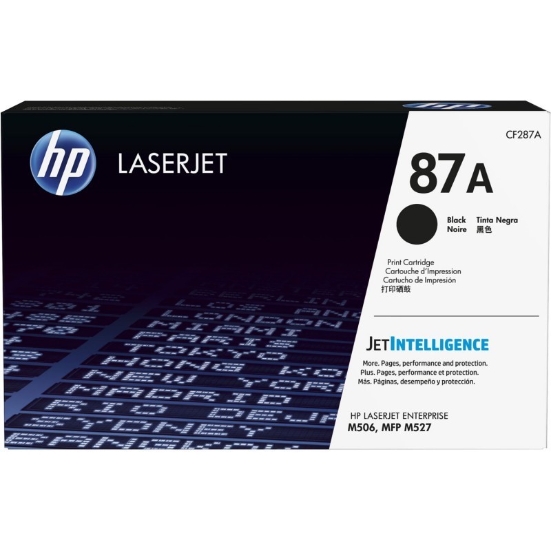 HP 87A Noir (CF287A) - Toner HP LaserJet d'origine