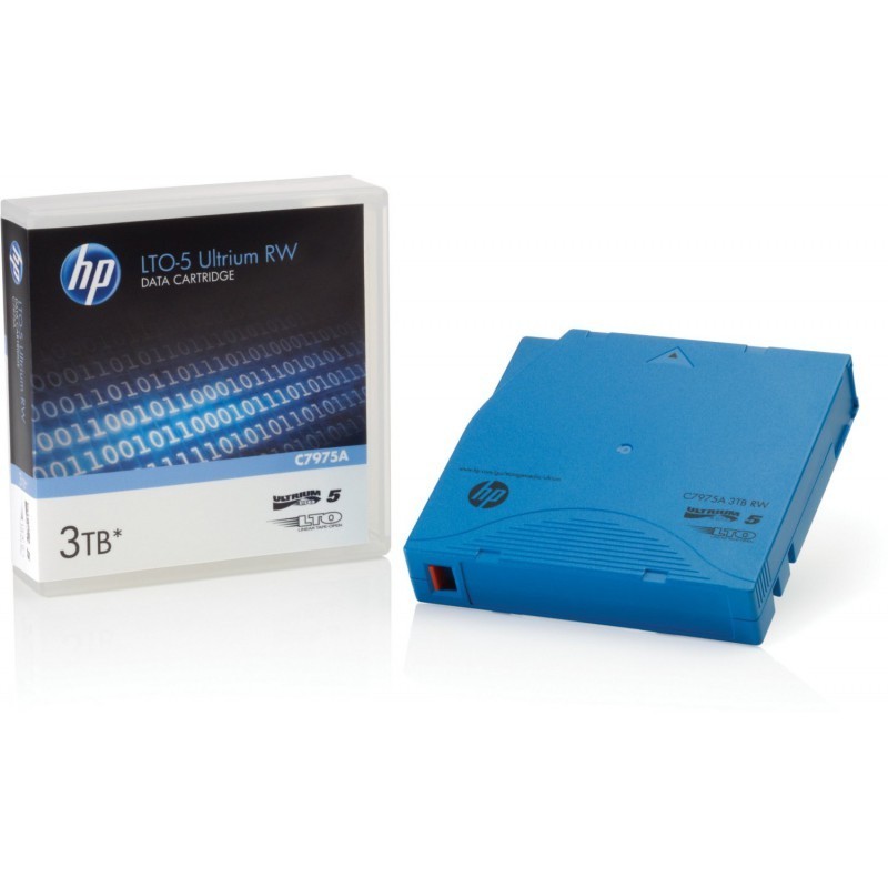 Bande de sauvegarde HP LTO-5 Ultrium 3 TB RW (C7975A)