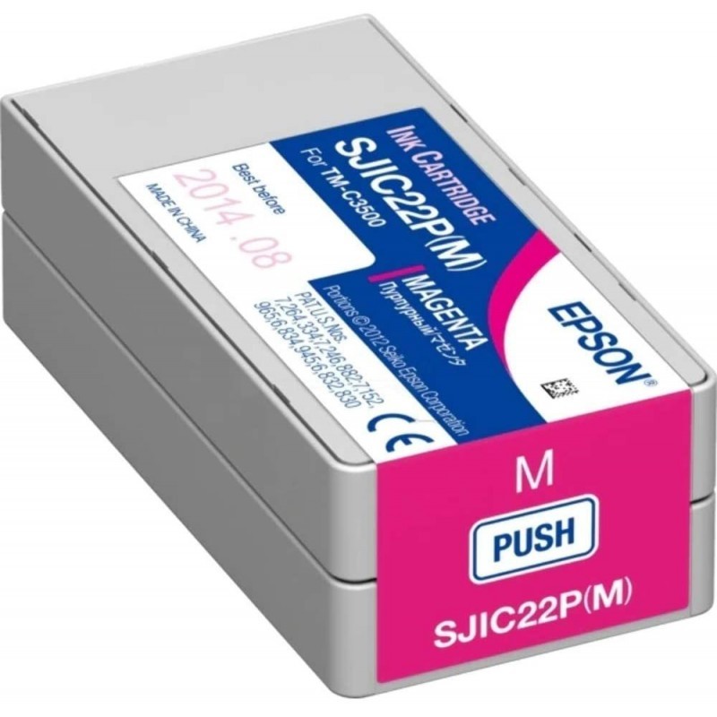 Epson SJIC22P Magenta - Cartouche d'encre Epson d'origine (C33S020603)