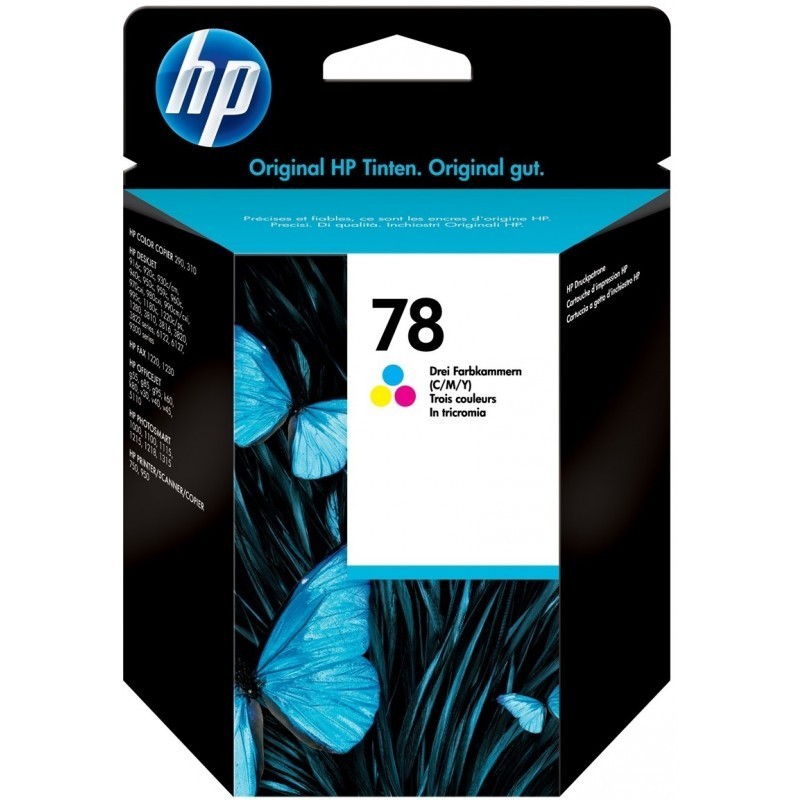 HP 78 trois couleurs - Cartouche d'encre HP d'origine (C6578D)