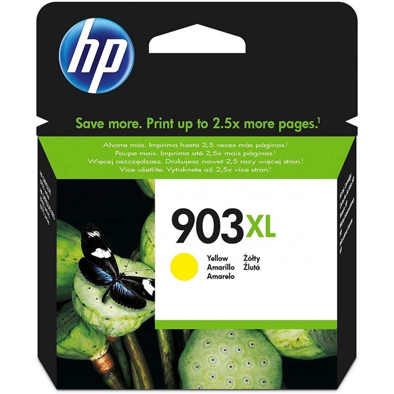 HP 903XL Jaune - Cartouche d'encre grande capacité HP d'origine (T6M11AE)