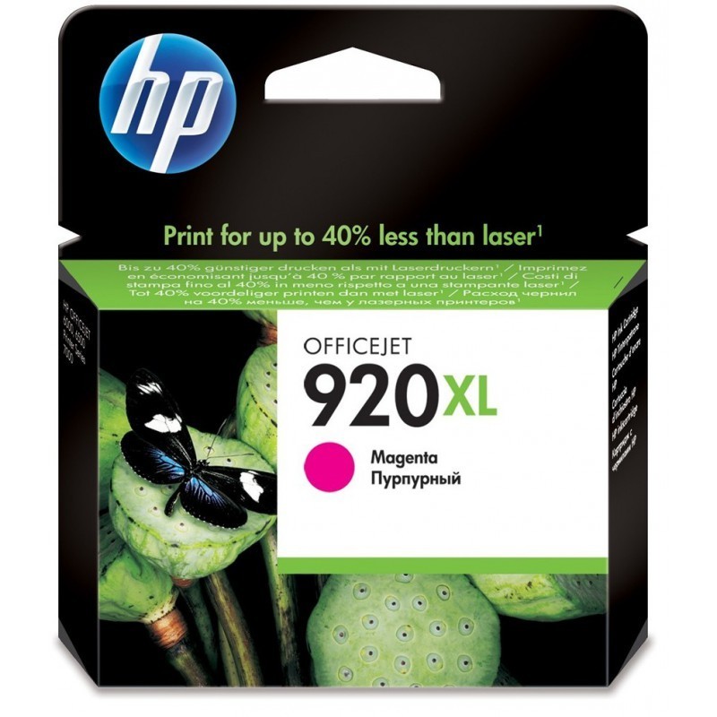 HP 920XL Magenta - Cartouche d'encre grande capacité HP d'origine (CD973AE)