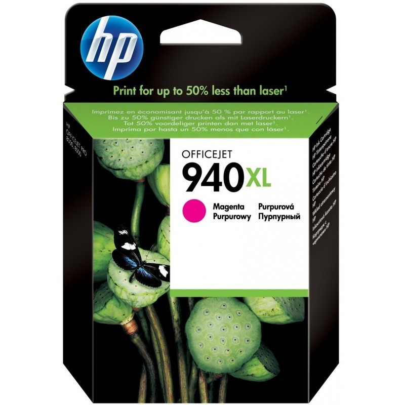 HP 940XL Magenta - Cartouche d'encre grande capacité HP d'origine (C4908AE)