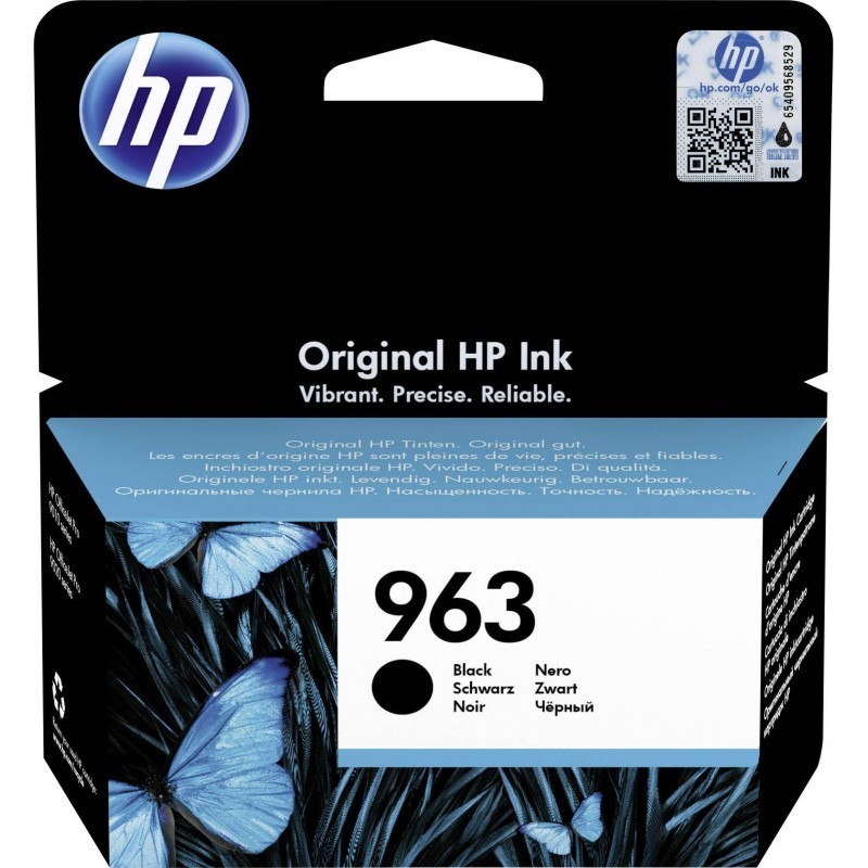 HP 963 Noir - Cartouche d'encre HP (3JA26AE)