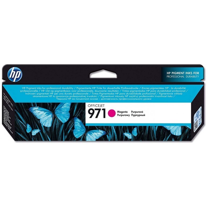 HP 971 Magenta - Cartouche d'encre HP d'origine (CN623AE)